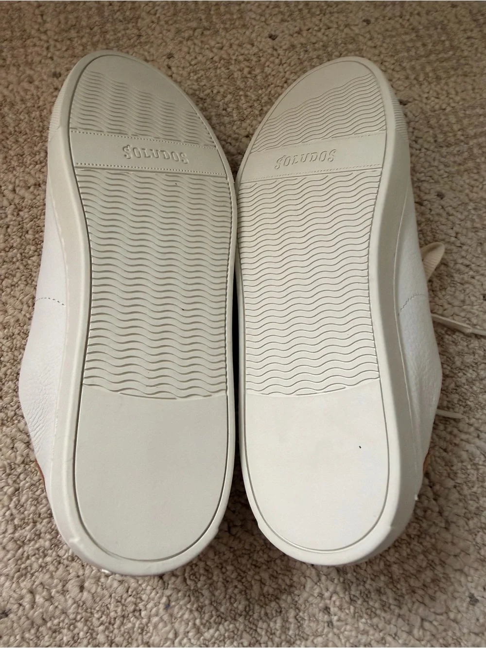 NWT Soludos Ibiza White Leather Sneaker 8.5 - Picture 4 of 9